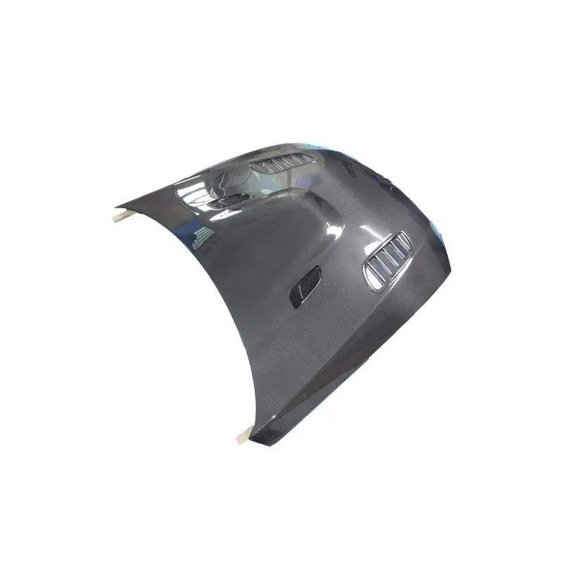 For 2006-2010 Carbon Fiber  E92 Hood V-Shape Engine Cover for  3 Series Front Hood Cover